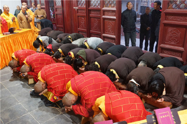 祈请三宝加持